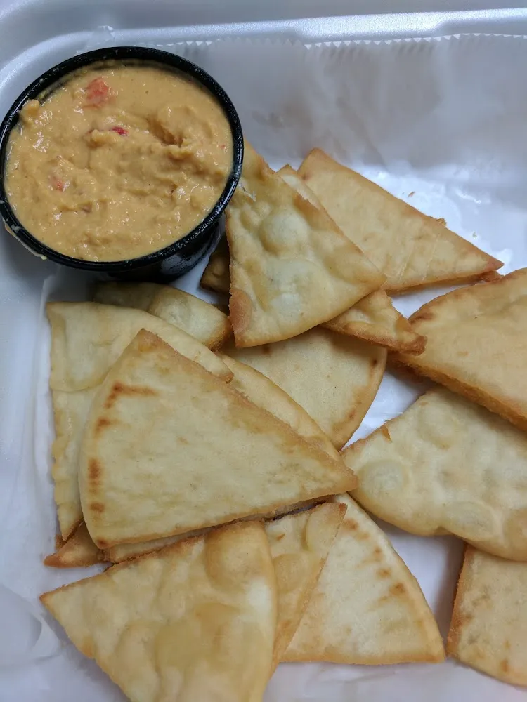 Pita Chips & Red Pepper Hummus